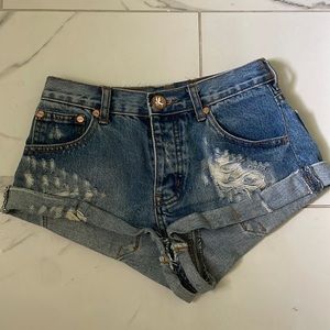 One teaspoon jean shorts